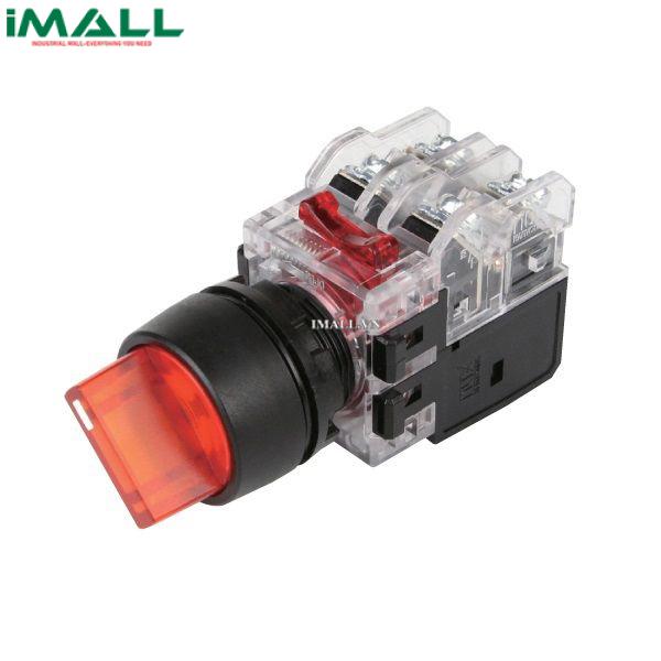 Công tắc 2 vị trí tự nhả Hanyoung nux MRT-T2R1D0Y (22mm đèn Vàng 12-24V)