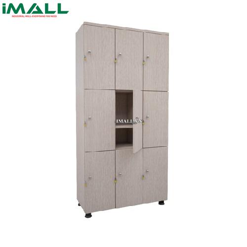 Tủ locker gỗ 9 ngăn THE ONE (Hòa Phát) TUG09