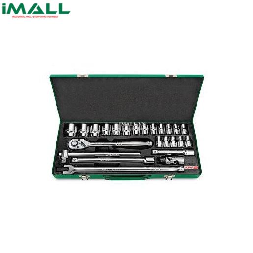 Bộ tuýp lục giác 24 chi tiết loại bóng TOPTUL GCAD2401 (1/2 inch)