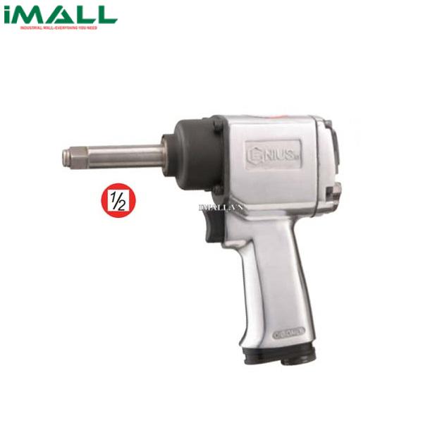 Súng Vặn Bu Lông Đai Ốc Loại Dài Siêu Cường Lực 1/2" GENIUS 400802 (1,085 Nm)
