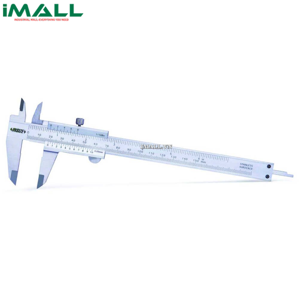 Thước cặp cơ khí (250mm/10" ; 0.02mm) INSIZE 1205-2502S