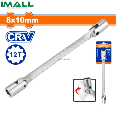 Cờ lê 2 đầu tuýp lắc léo 8x9mm Wadfow WTH2E01