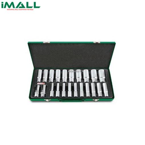 Bộ tuýp bông dài 22 chi tiết TOPTUL GAAD2202 (1/2 inch)