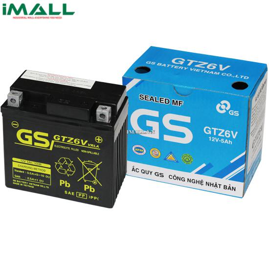 Bình ắc quy GS MF GTZ6V (12V-5AH)
