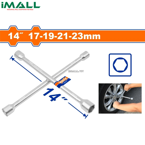 Tay vặn chữ thập đầu lục giác 14" Wadfow WTH8314