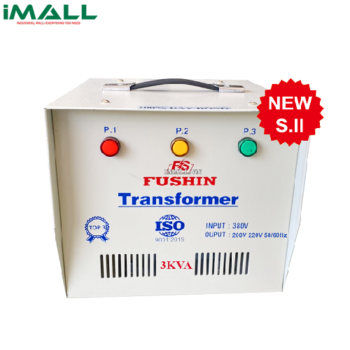 Cách ly 3P 380V/220V 20KVA - Dây Nhôm Fushin S.IICL3P-20K