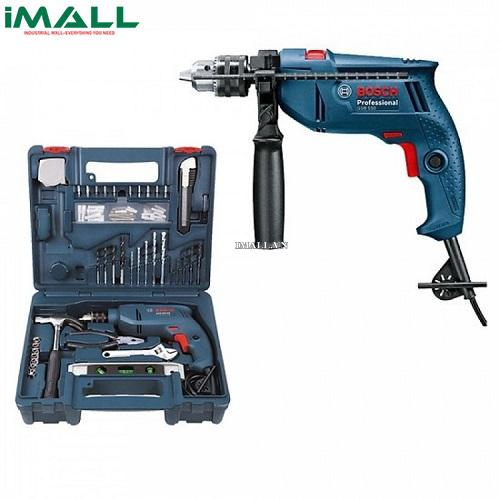 Máy khoan động lực BOSCH GSB 550 (550W, bộ set valy 100 món, 06011A15K7)