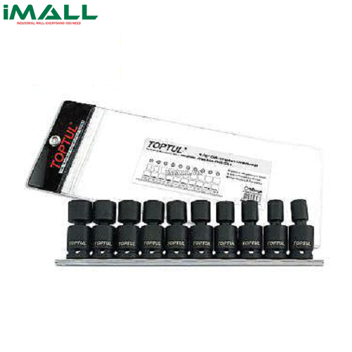 Bộ tuýp đen 10 món TOPTUL GDAG1002 (1/2 inch)