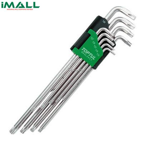 Bộ chìa lục giác đầu sao 9 món dài TOPTUL GAAL0923 (T10~T50)