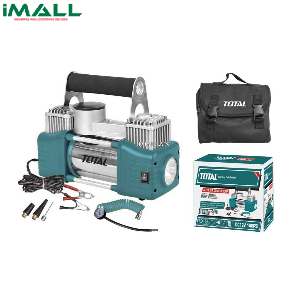 Máy bơm hơi lốp xe ô tô Total TTAC2506T (12V)