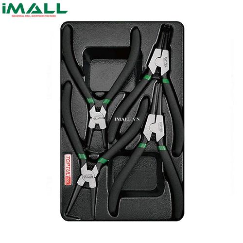 Bộ kìm mở phe 4 món TOPTUL GZA-0406 (7")