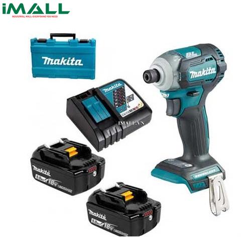 Máy khoan vặn vít dùng pin Makita DTD170RME (18V:4Ah)