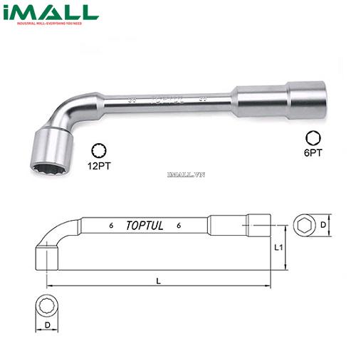 Điếu chữ L bông lục giác TOPTUL AEAE0606