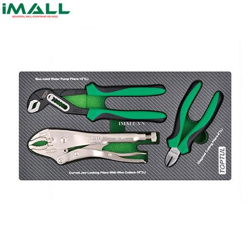 Bộ kềm 3 món Toptul GEA0306