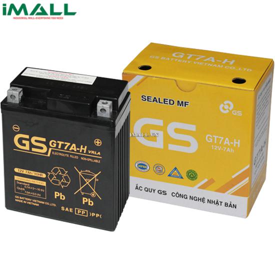 Bình ắc quy GS MF GT7A-H (12V-7AH)