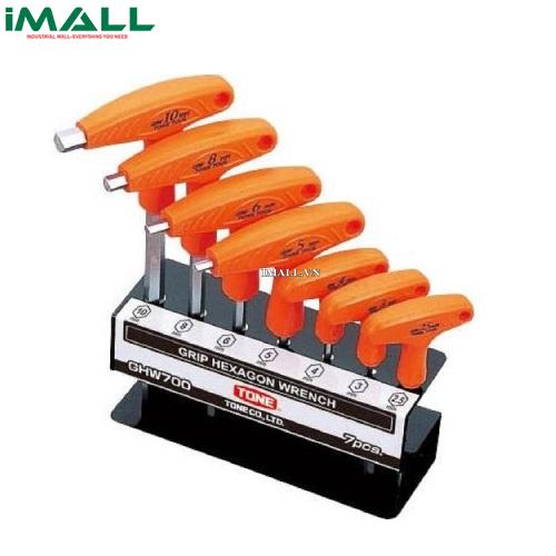 Bộ tay vặn lục giác chữ T (Grip Hex Wrench) Tone GHW700