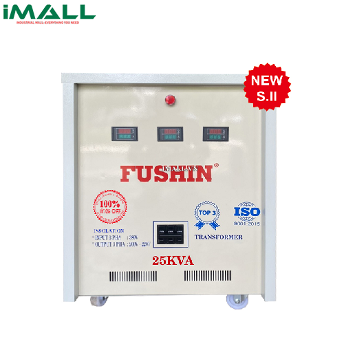 Biến áp cách ly 3P 380V/220V 40KVA - Dây Nhôm Fushin S.IICL3P-40K