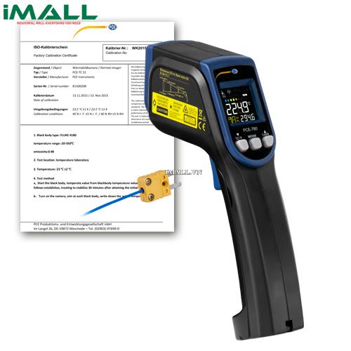 Máy đo nhiệt độ hồng ngoại PCE 780-ICA (-60 ... 500°C, 12: 1)