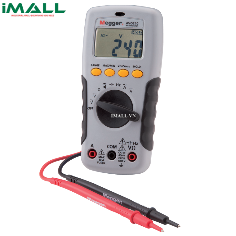 Megger AVO210 Digital multimeter (1000V DC / 750V AC)
