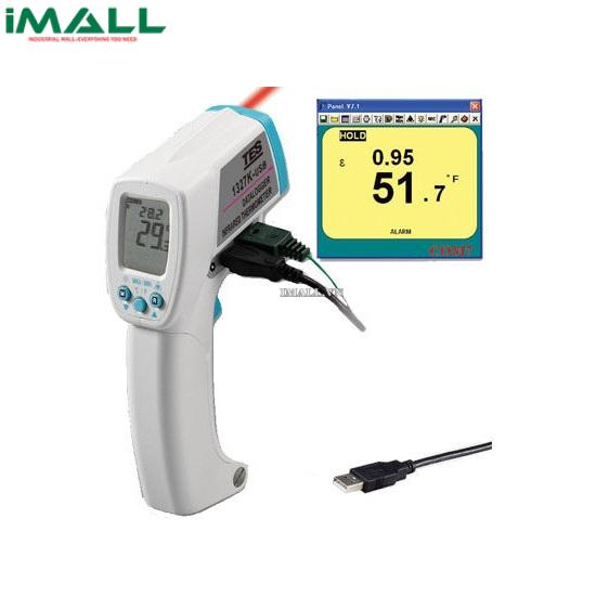 Máy đo nhiệt độ hồng ngoại TES-1327K-USB (-35°C~ 500°C, 12:1)