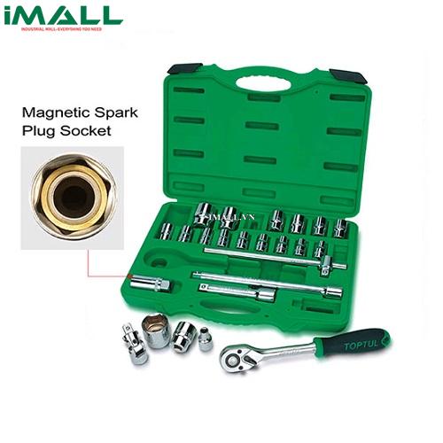 Hộp đầu tuýp 1/2" 24 chi tiết TOPTUL GCAI2404