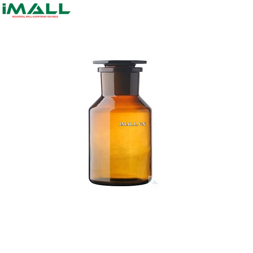 Chai nâu đựng mẫu nút thủy tinh WITEG 5 869 100 (100ml; 48 cái)