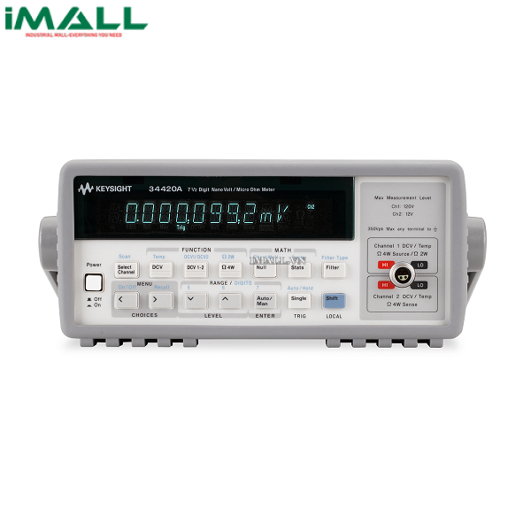 KEYSIGHT 34420A NanoVolt/Micro-Ohm Meter