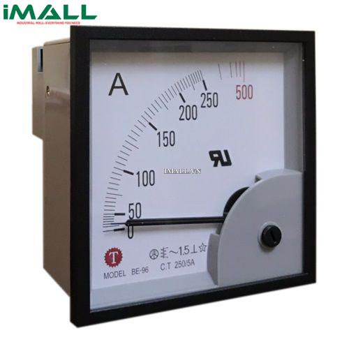 Đồng hồ đo dòng điện Taiwan Meters BE-72-500/5A