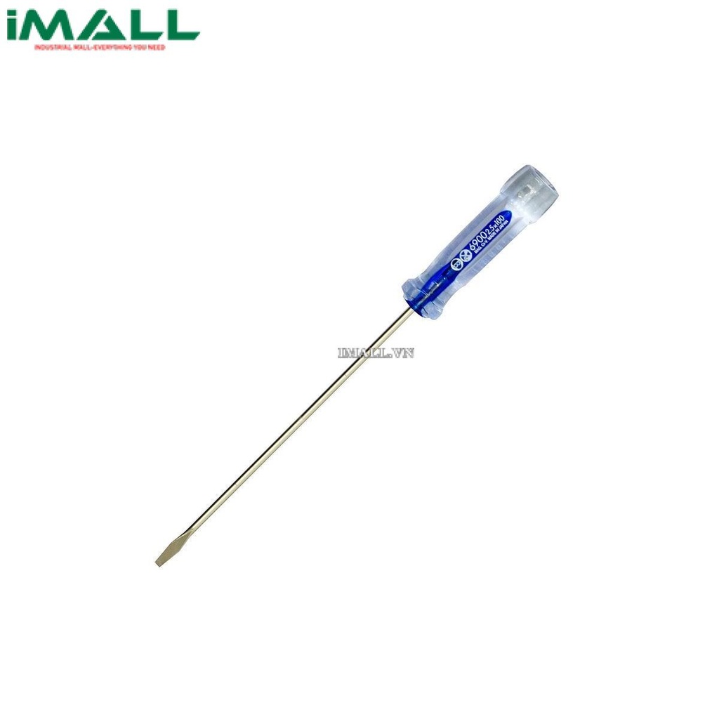Tô vít 2 cạnh cán nhựa trong Vessel 6900 (2.5x100mm)