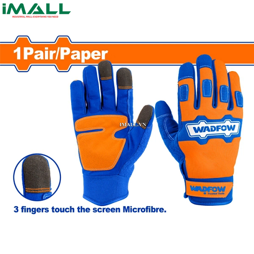 Găng tay cơ khí XL (3 ngón chạm cảm ứng) Wadfow WMG1E03