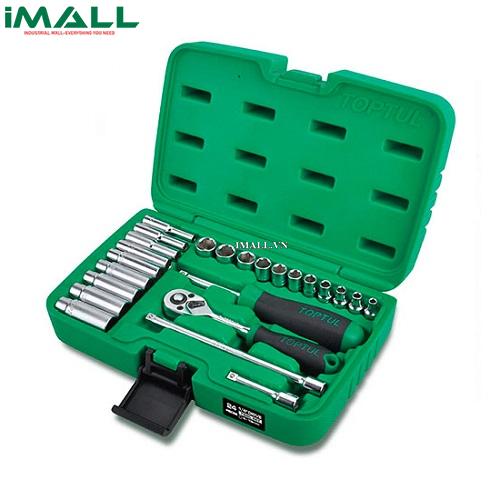 Bộ đầu tuýp 1/4" 24PCS TOPTUL GCAI2403