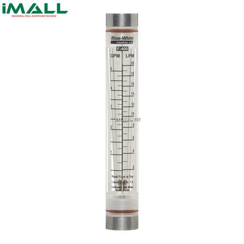 Dụng cụ điều chỉnh lưu lượng chất lỏng Blue-White F-400N (0.1 ~ 20 LPM)