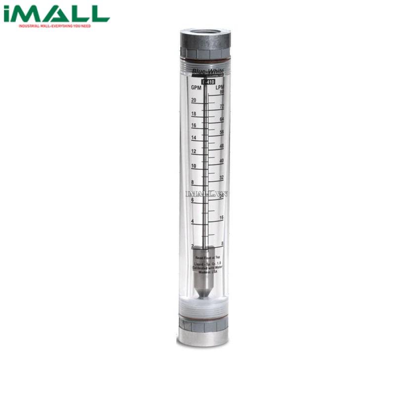Dụng cụ điều chỉnh lưu lượng chất lỏng Blue-White F-410N (4 to 80 LPM)