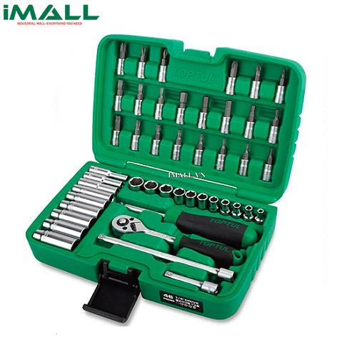 Bộ đầu tuýp 1/4" 46PCS TOPTUL GCAI4601