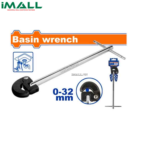 Cờ lê vặn ống nước góc hẹp ba chiều Wadfow WBF1732