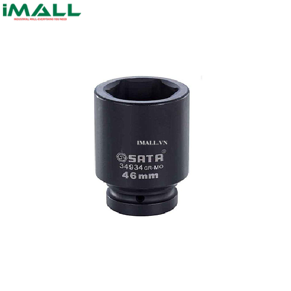 Đầu tuýp đen dài 1" (38mm) SATA 34926