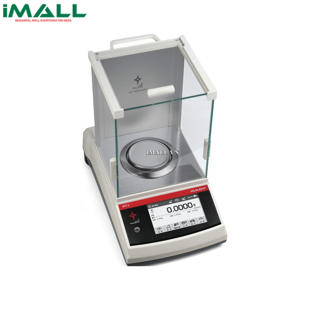 Cân phân tích HUAZHI PTY-224/323 (220/320g, 0.1/0.5mg, chuẩn trong)