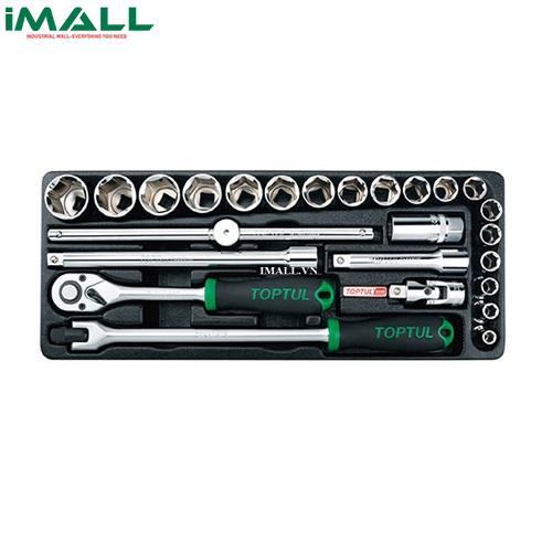 Bộ tuýp lục giác 1/2" 25 chi tiết Toptul GCAT2509