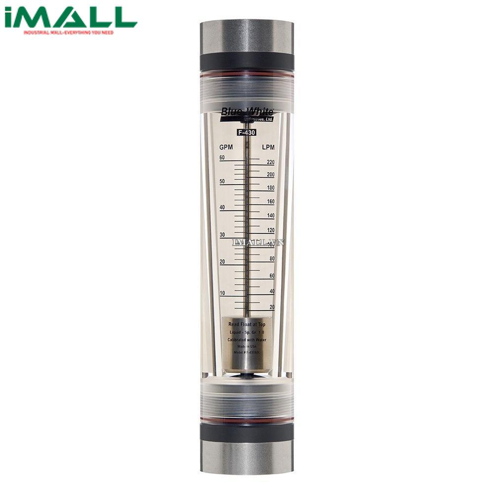 Dụng cụ điều chỉnh lưu lượng chất lỏng Blue-White F-430N (15 to 375 LPM)