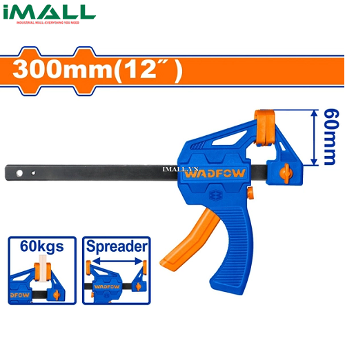 Thanh kẹp nhanh 300mm(12") Wadfow WCP4312