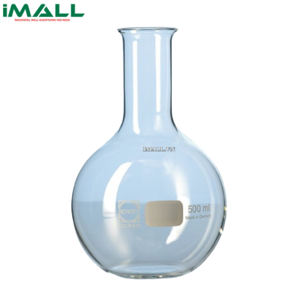 Bình cầu đáy bằng cổ hẹp-500ml Duran 217114405