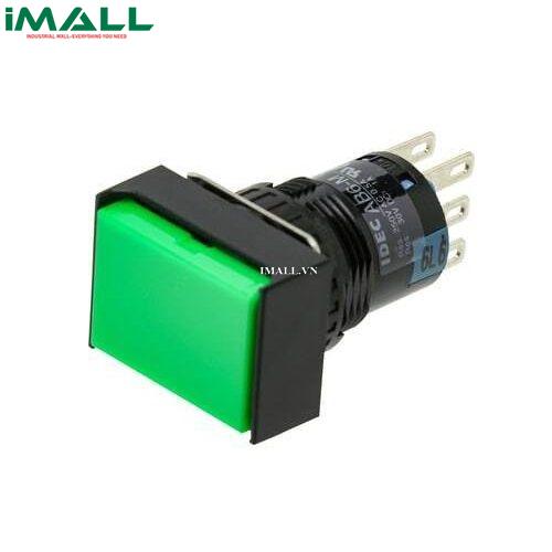 Nút nhấn nhả IDEC AB6Q-M2G 16mm (Xanh lá cây)