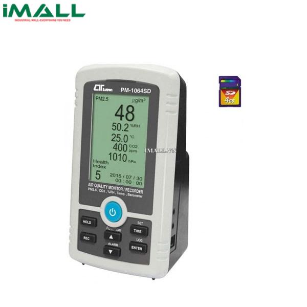 Máy đo chất lượng không khí Lutron PM-1064SD (PM2.5, CO2, %RH, Temp., Barometer)