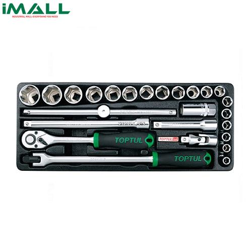 Bộ tuýp lục giác 1/2" 25 chi tiết ( hệ mét ) TOPTUL GCAT2507
