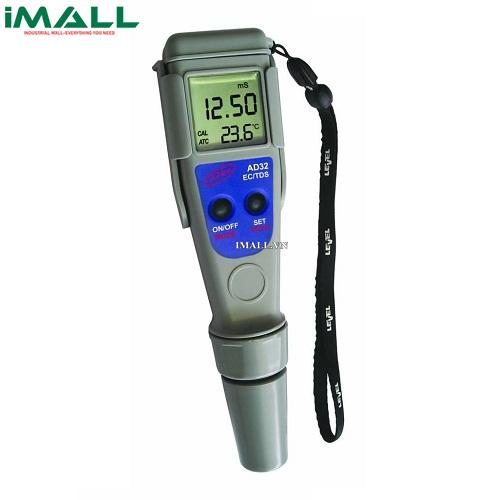 Máy đo EC/ Nhiệt độ bỏ túi ADWA AD33 (2000 uS/cm, 0.0~ 60.0 °C)