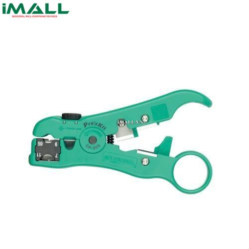 Kìm tuốt cáp đồng trục Pro'skit CP-505 (UTP/STP、RG-59/6/7/11)