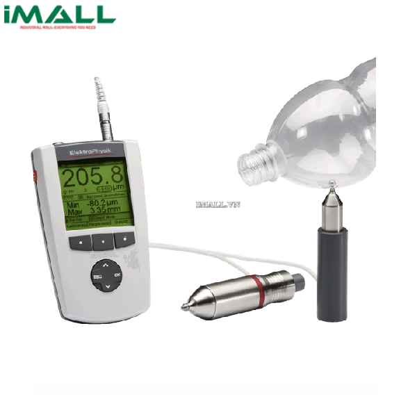 Máy đo bề dày thành chai PET, thủy tinh, nhựa ElektroPhysik MiniTest 7400FH