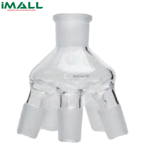 Bình chưng cất 5 cổ DLAB 18900177 (50mL; NS 24/40)