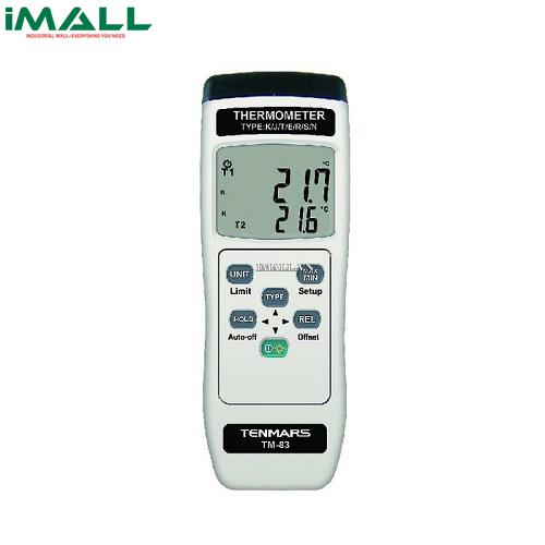 Nhiệt kế điện tử TENMARS TM-83D (-250°C~1767°C , có dataloger)