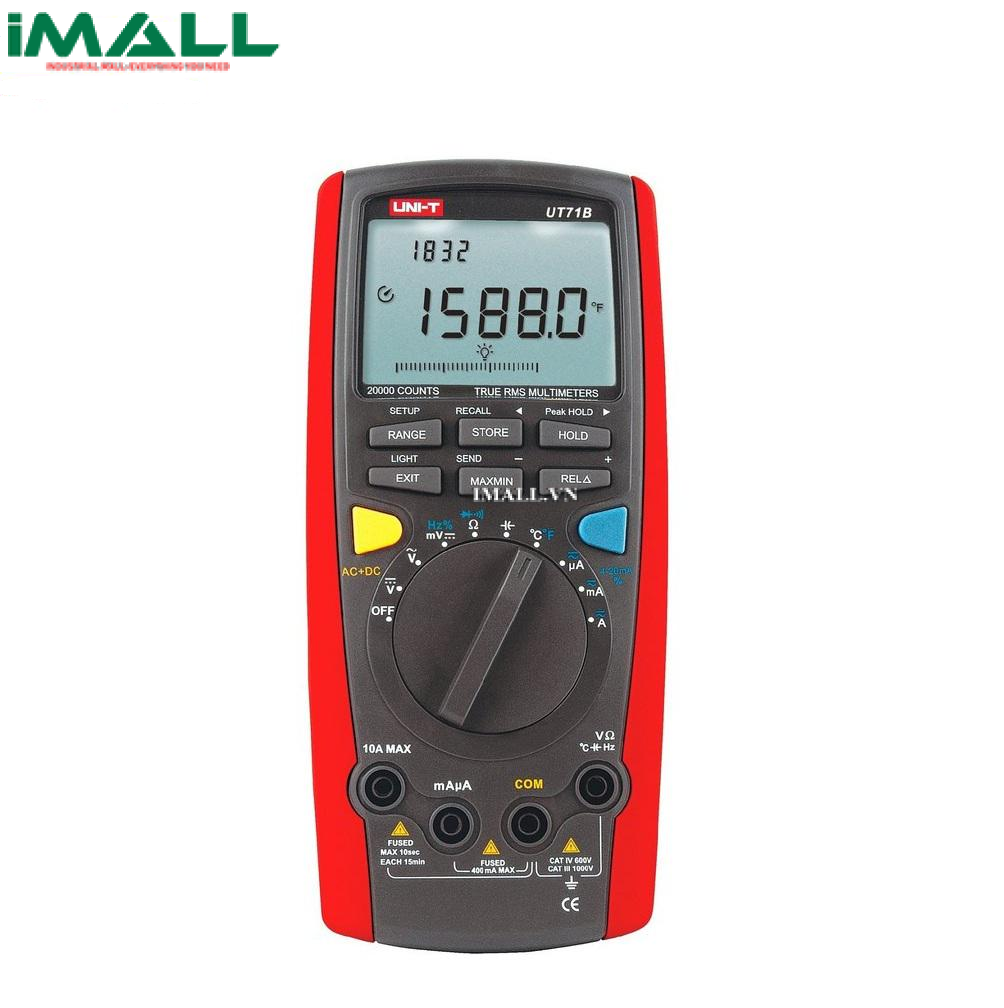 Đồng hồ vạn năng UNI-T UT71B (0.05%, 1000V, 10A, True RMS)